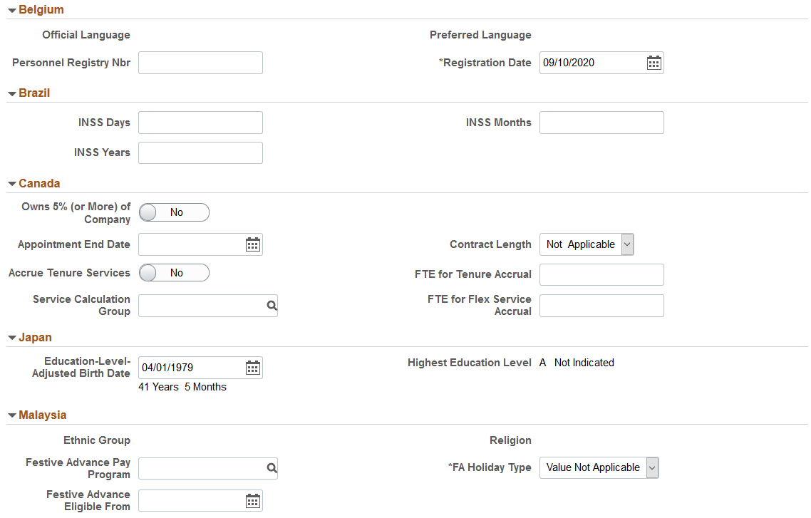 (Fluid) Employment Data page (2 of 3)