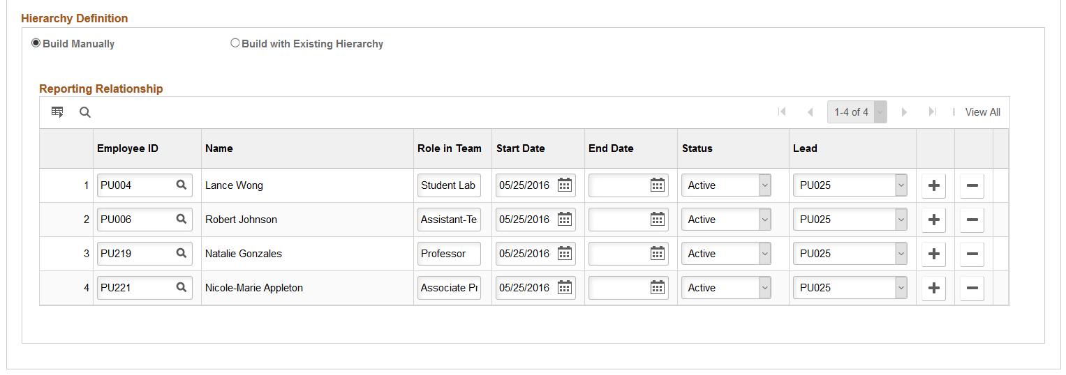 Matrix Team page (2 of 2)