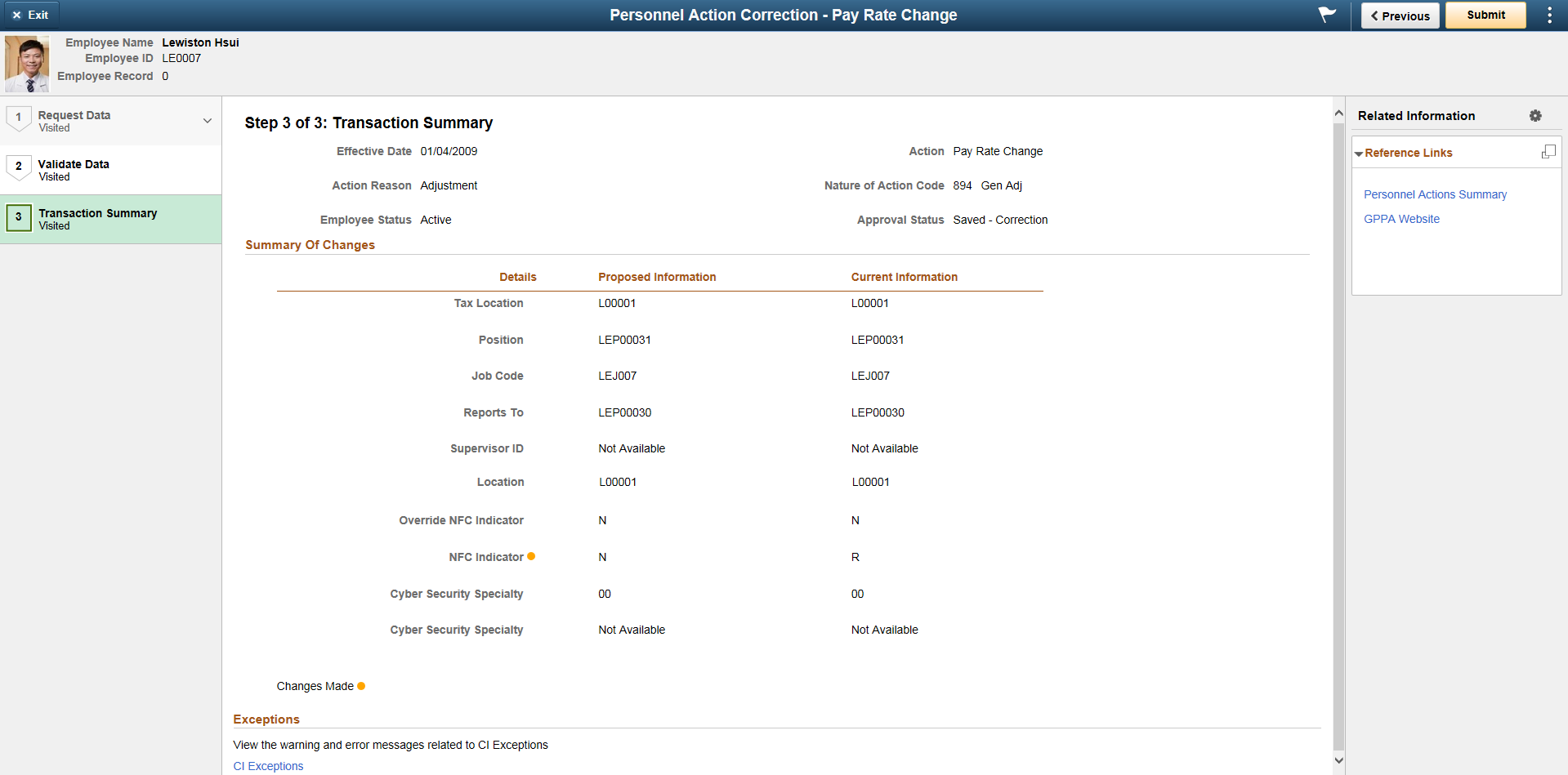 Transaction Summary page_Correction