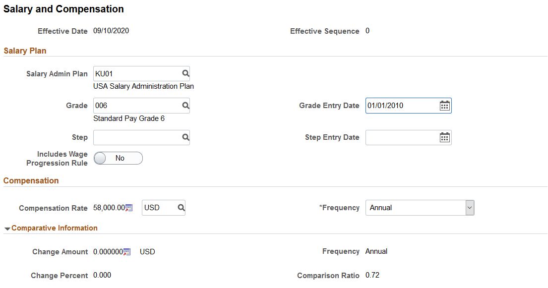 (Fluid) Salary and Compensation page (1 of 2)