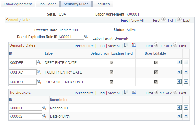 Seniority Rules page