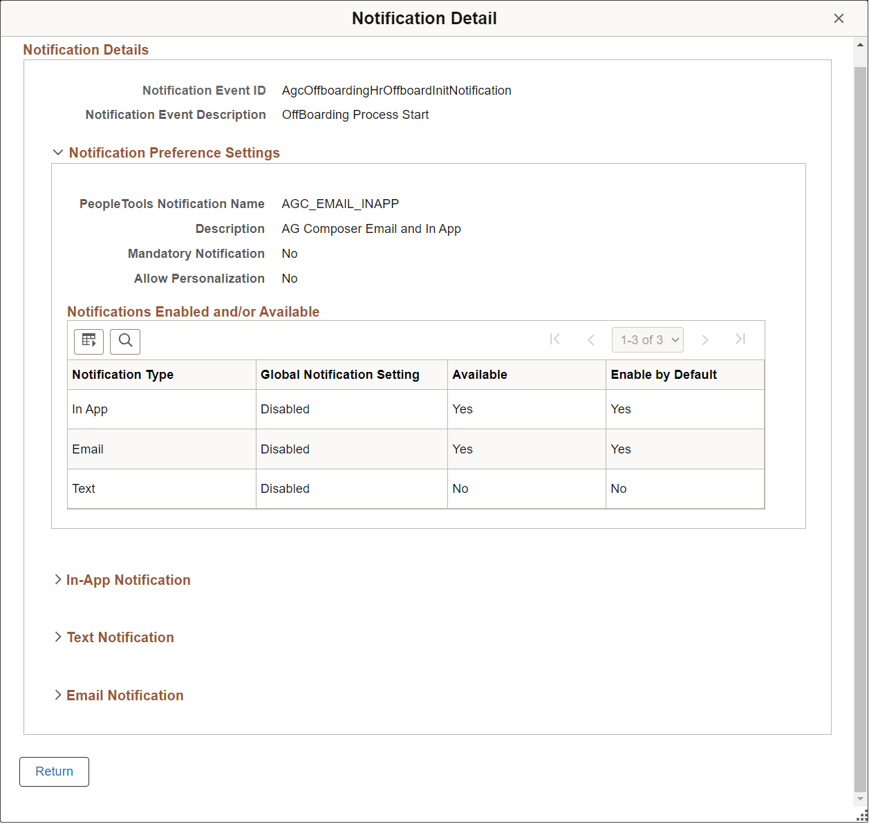 Notification Detail page (when Notification Composer is enabled)