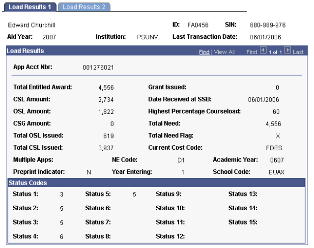 Load Results 1 page