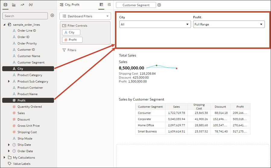filters_dashboard_filter_example_on_canvas.pngの説明が続きます