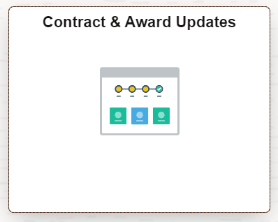 &Contract & Award Updates tile
