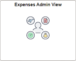Expenses Admin View tile