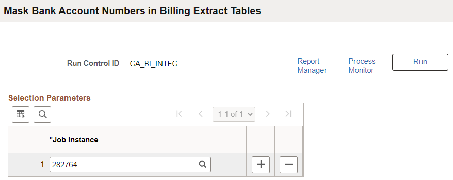Mask Bank Account Numbers In Billing Extract Tables