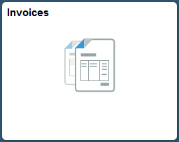Invoices tile