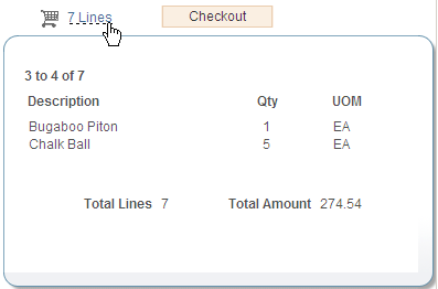 Cart Summary
