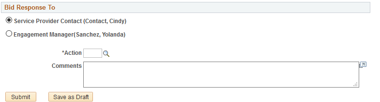Bid Response page (3 of 3)