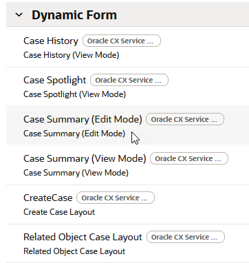 動的フォームのスクリーンショット