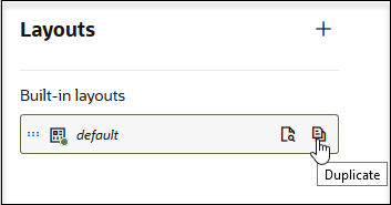 重複レイアウトUI。