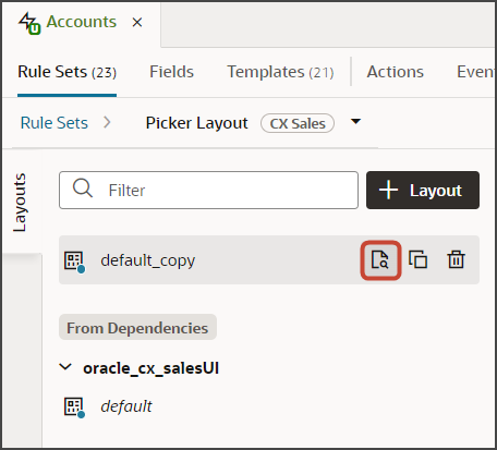 このスクリーンショットは、レイアウトを編集する方法を示しています。