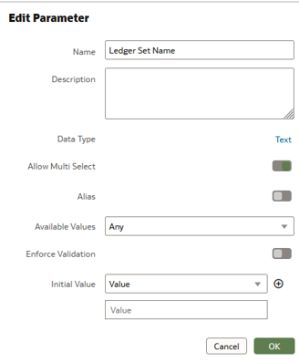 空のパラメータ
