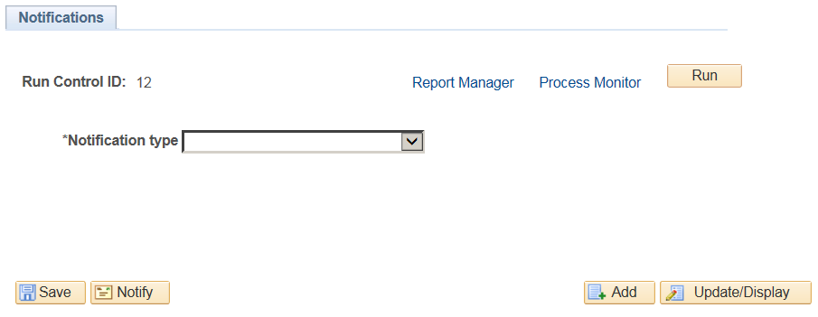 Discussion Notification Page
