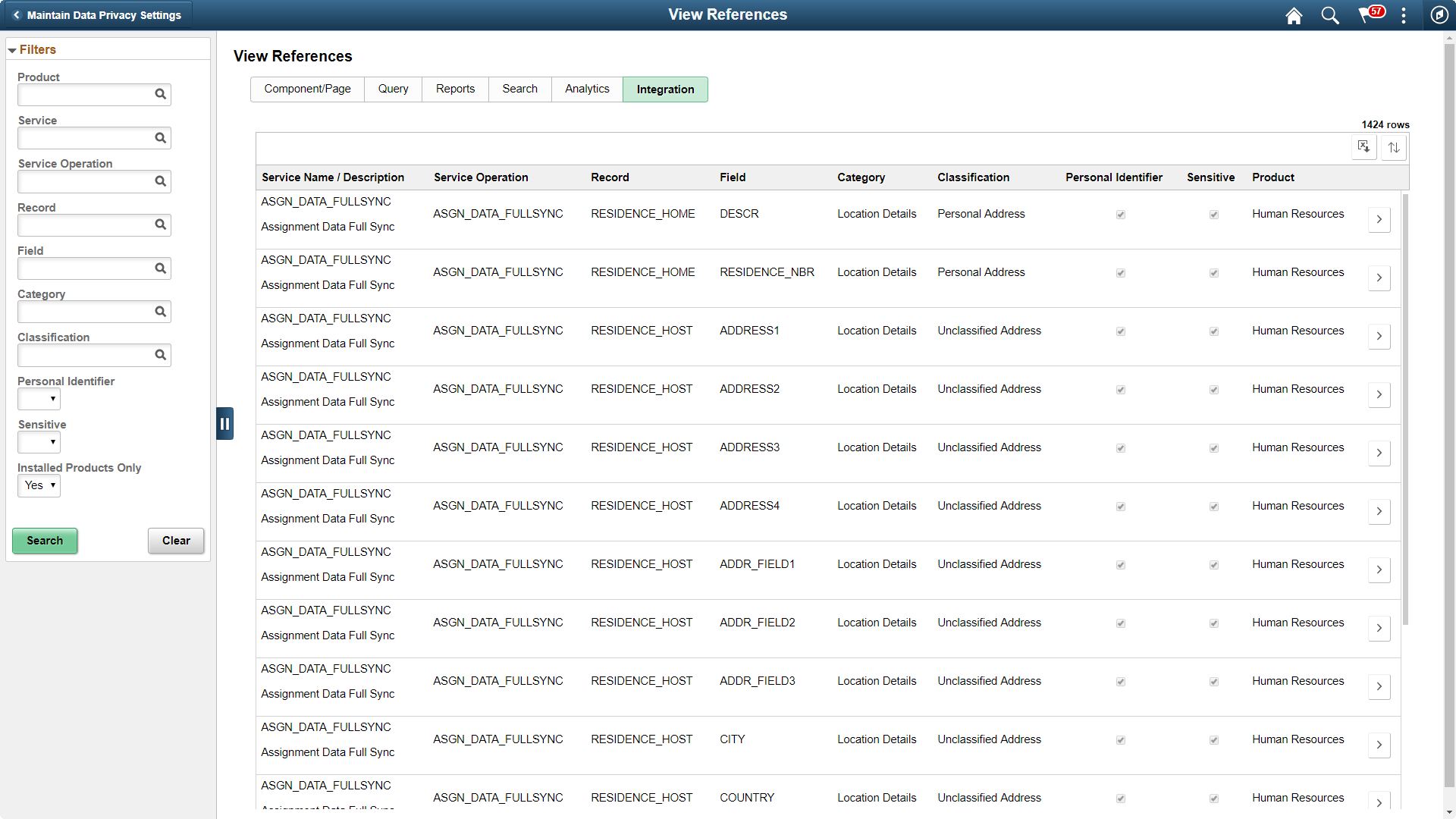 View Reference Page_Integration