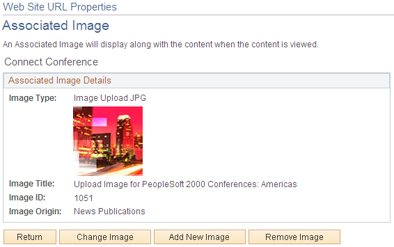 Associated Image page