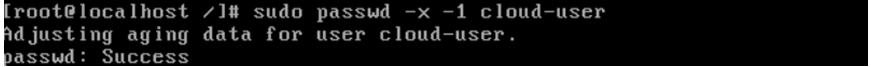 Cloud user password Cloud user password