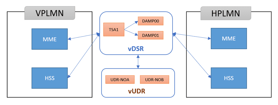 DSA Testing Topology