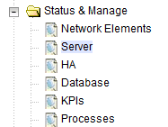 Status and Manage