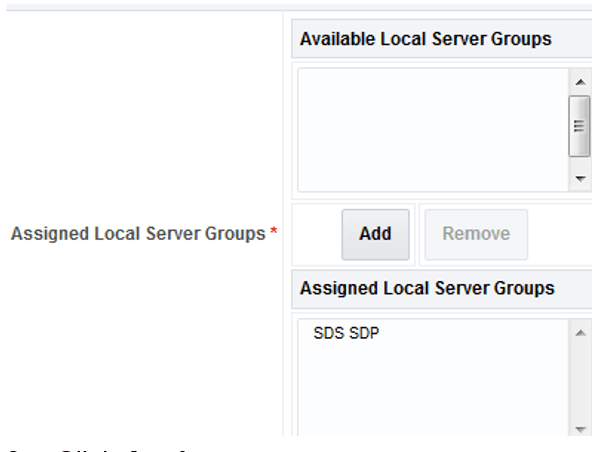 Assigned Local