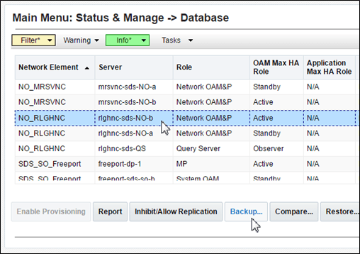 Database Backup