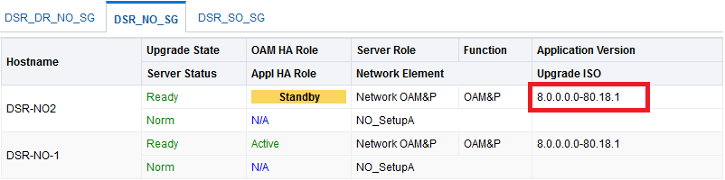 Upgrade ISO Column