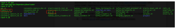必要なバージョンでgcs.shおよびbigquery.shを実行します