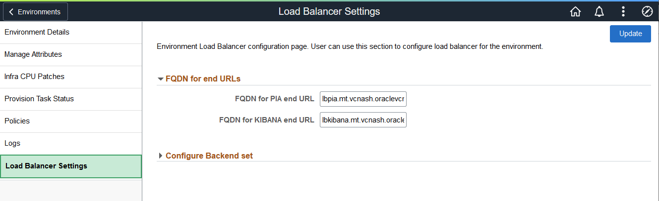 FQDN for end URLs