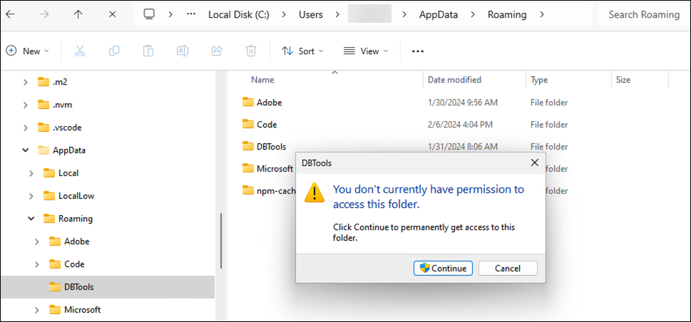 エラー・メッセージ