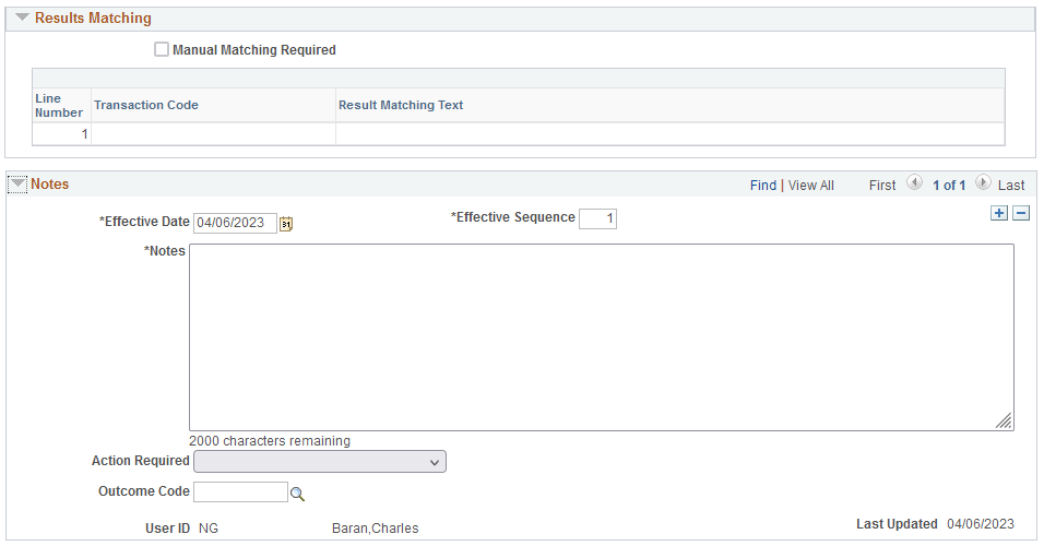 UCAS (Universities and Colleges Admissions Service) Confirmation Entry page (3 of 3)