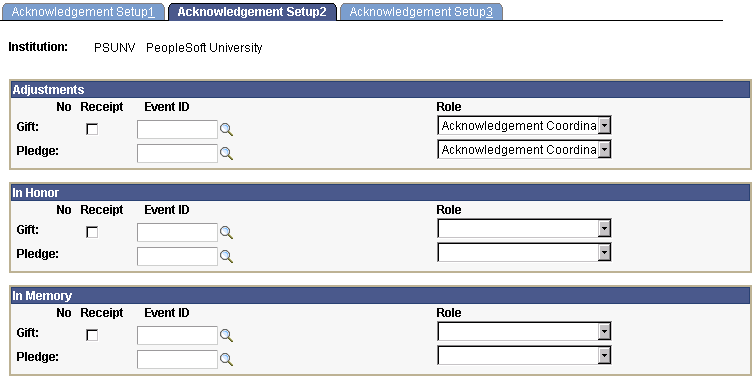 Acknowledgement Setup2 page