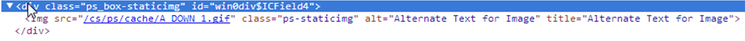Example of static image in fluid HTML