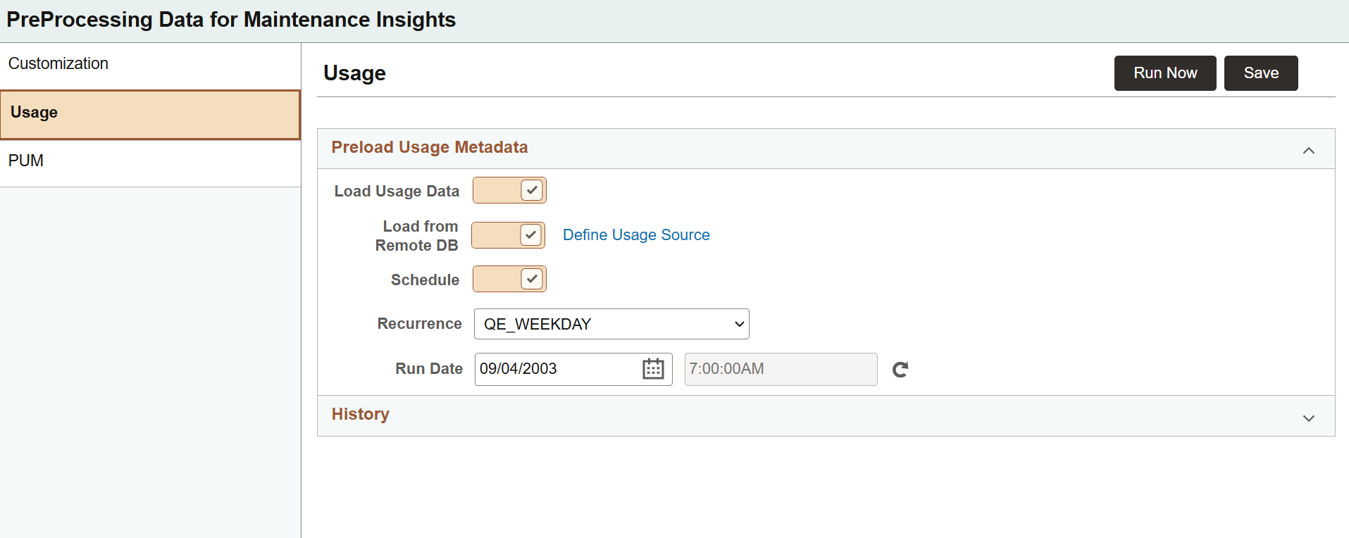 Loading Usage Metadata for LCM Insights