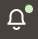 Notifications Button with indicator