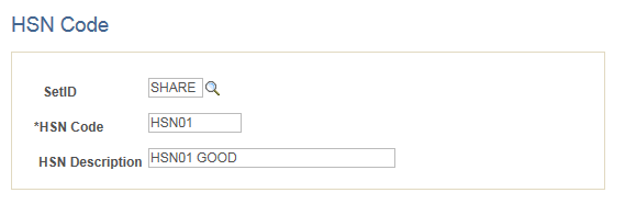 HSN Code