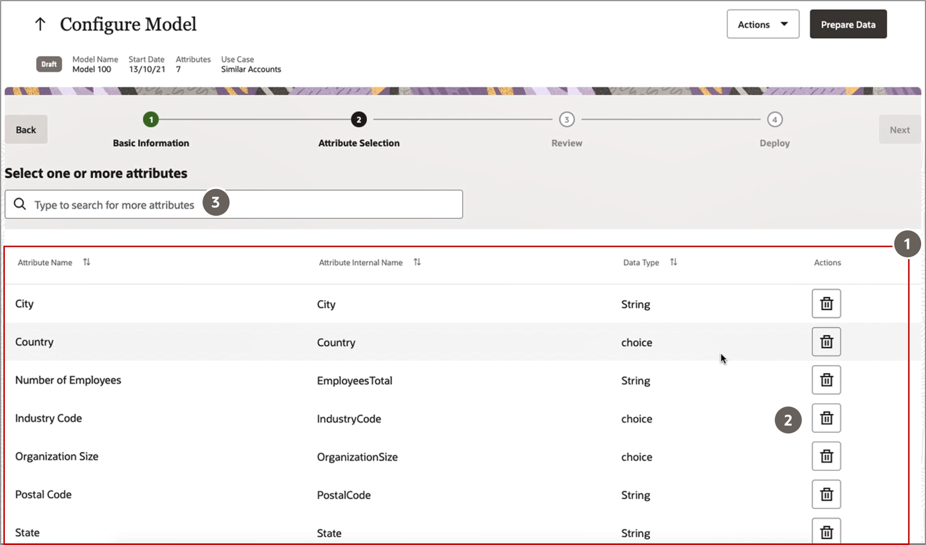 モデルに属性を追加します。