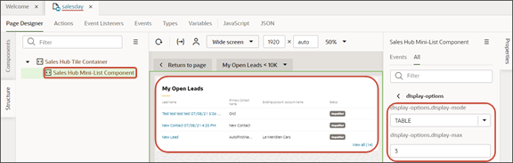 これは、表を追加するスクリーンショットです。