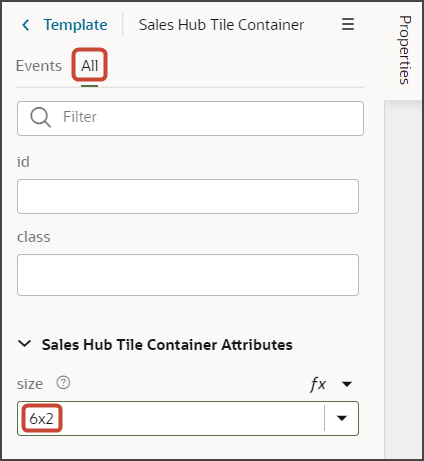 これは、表サイズを設定するスクリーンショットです。