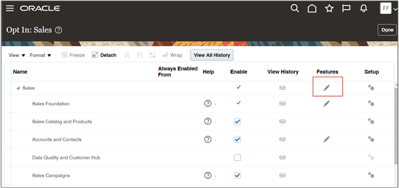営業機能のオプトイン・ページ