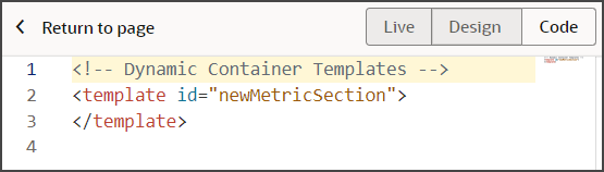 これは新しいtemplateコードのスクリーンショットです。