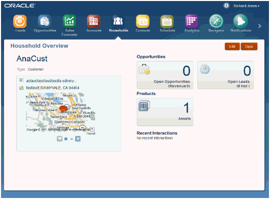 「世帯概要」ページ。