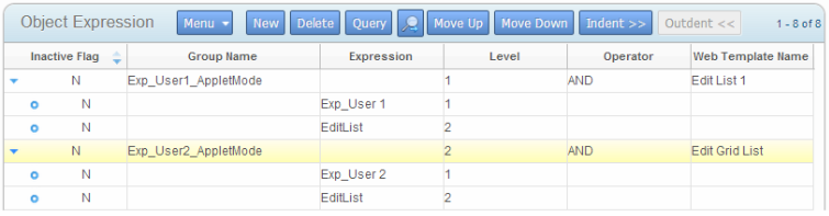 Object Expression list: This image is described in the surrounding text.