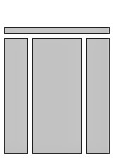 Generic Layout of the DotCom View 25 50 25 Home Template. This image is described in surrounding text.