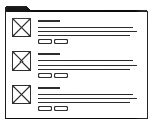 Generic Layout of the DotComAppletListDetailedImgBulletRecNav2 Template. This image is described in surrounding text.