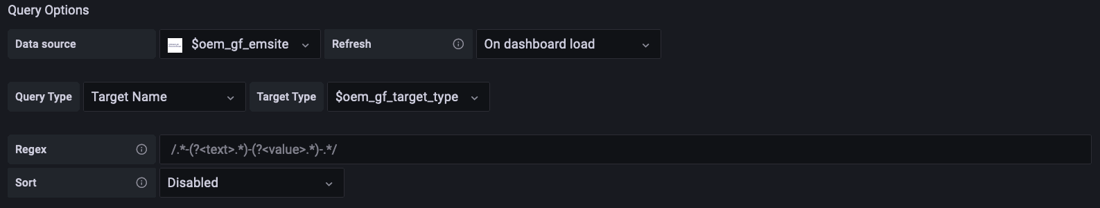 ターゲット名の定義 ターゲット名の定義