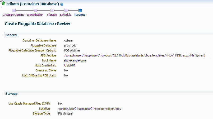 「確認」ページ