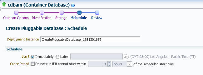 「スケジュール」ページ