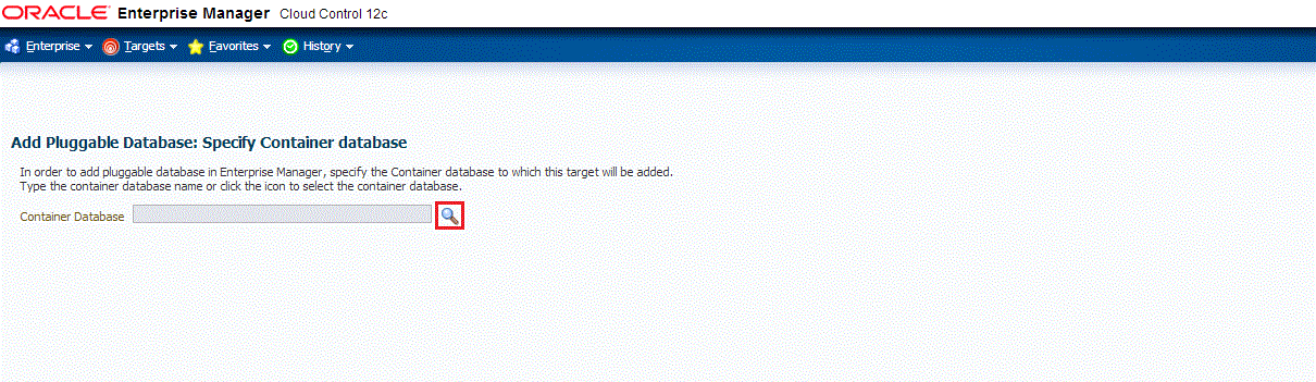 CDBターゲットの指定