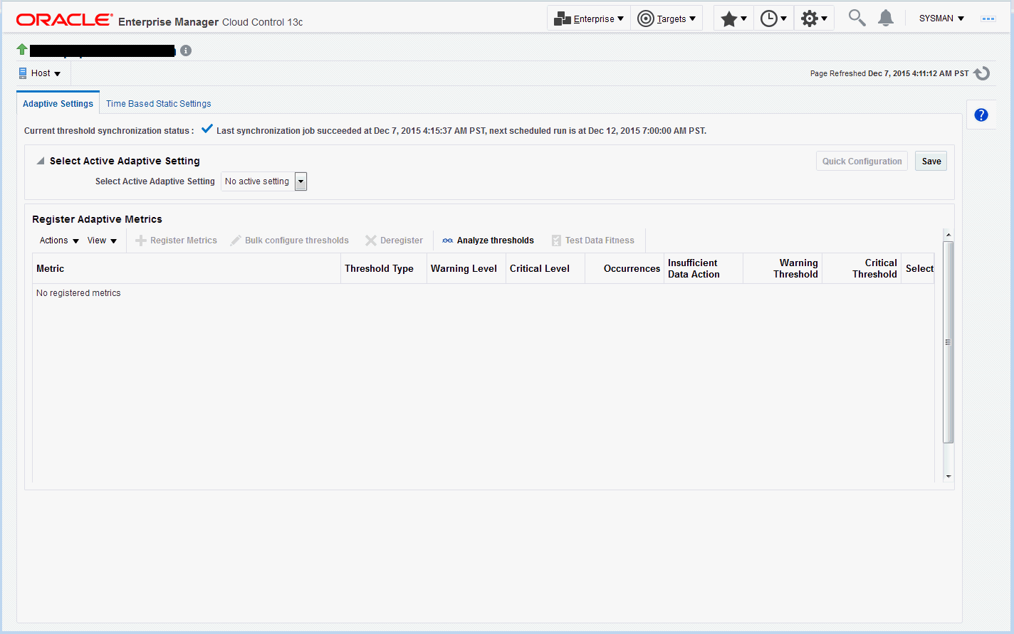 高度なしきい値のページ